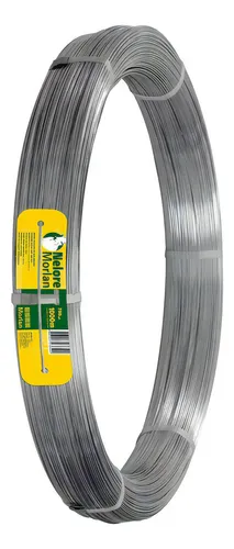 Arame Ovalado Morlan Nelore 1000m 2,7x2,2mm Cercamento Resistência